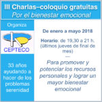 III Charlas-coloquio «Por el bienestar emocional»